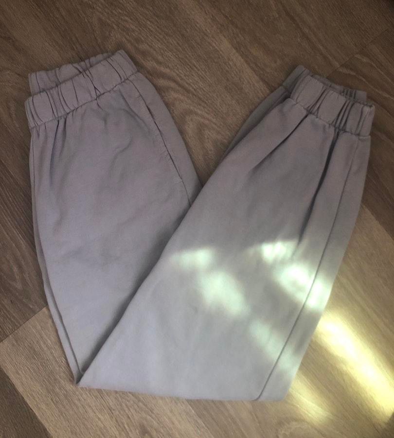 brandy melville light blue sweatpants