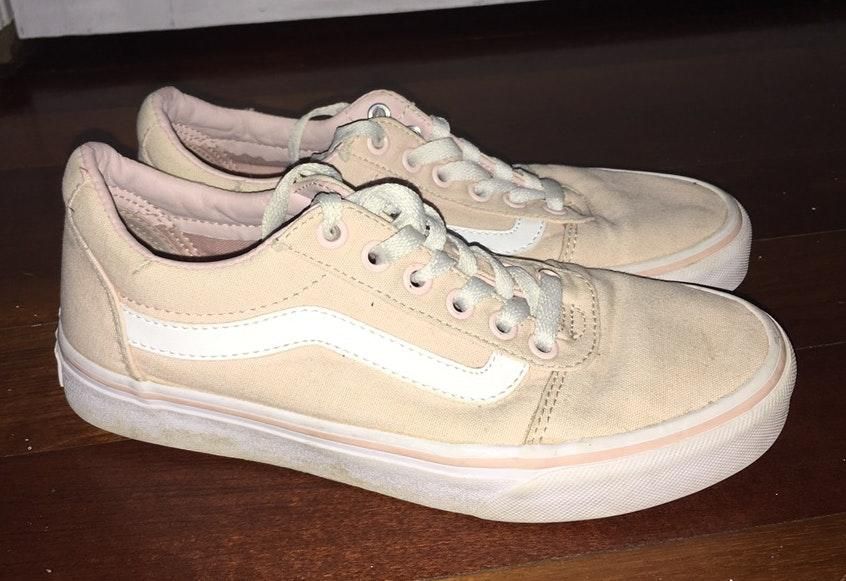 light pink vans