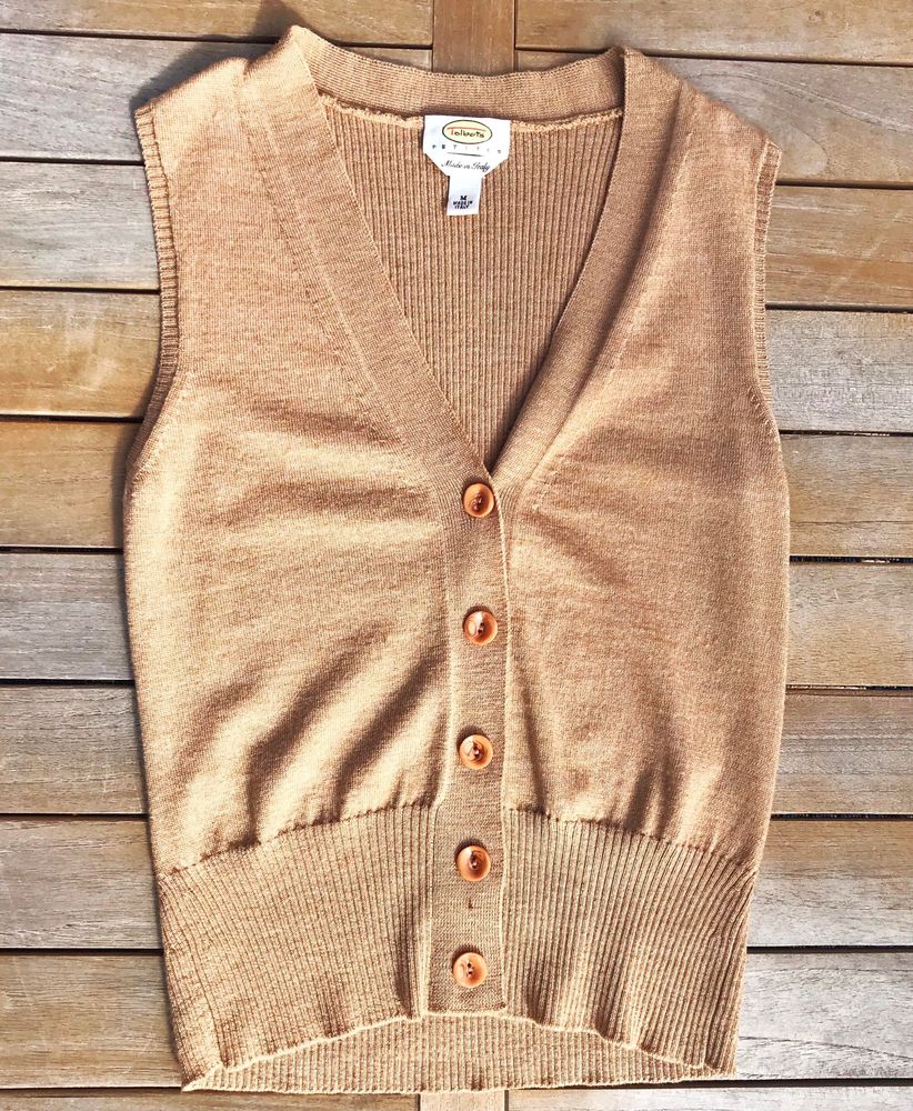 talbots sweater vest