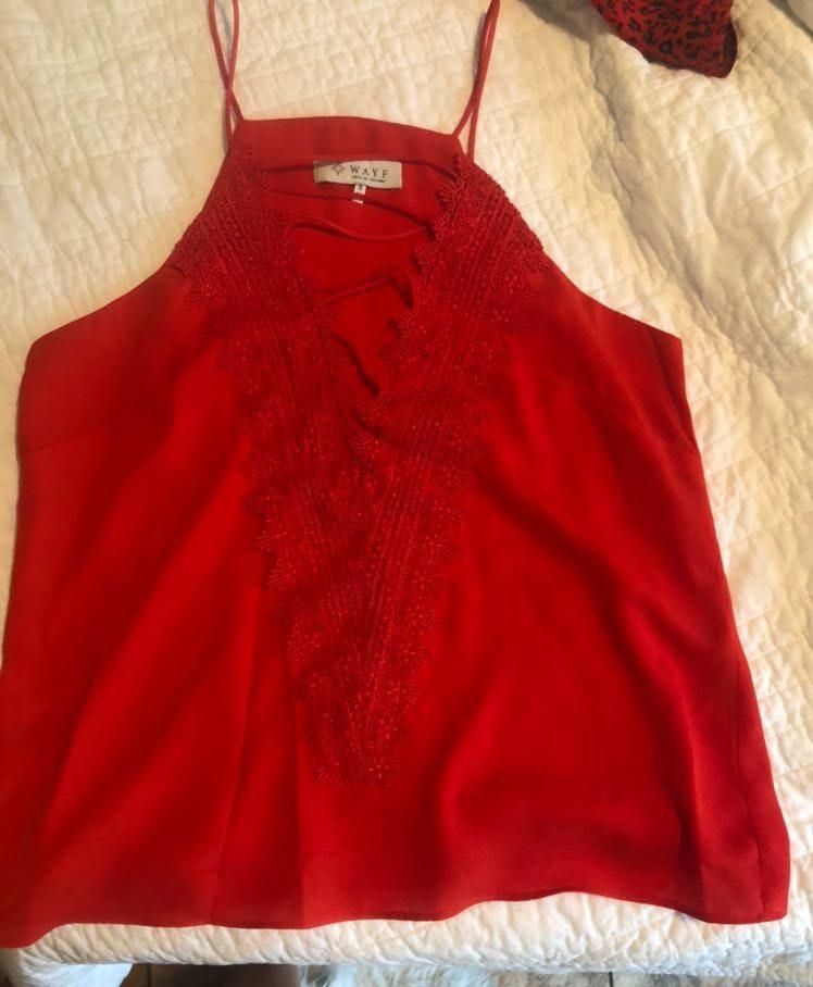 cute criss cross tops