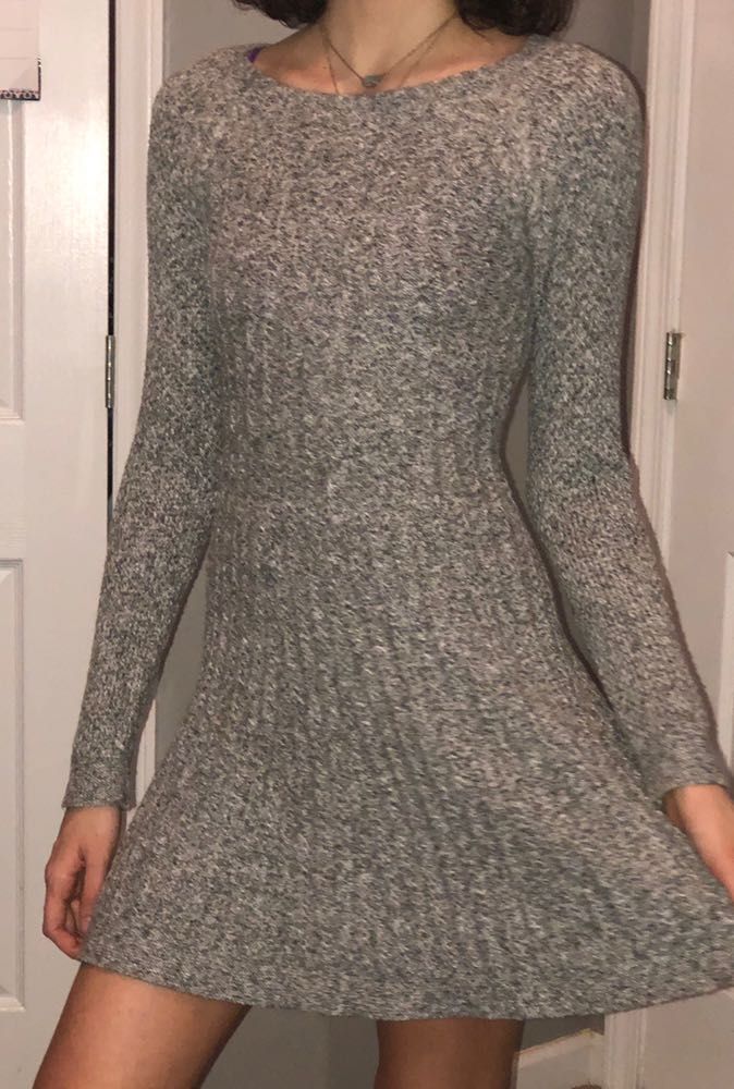 hollister sweater dress