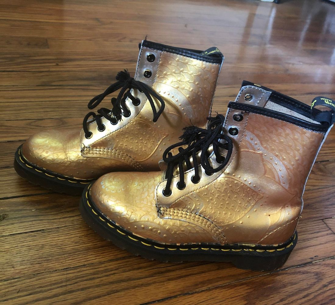 hand painted doc martens