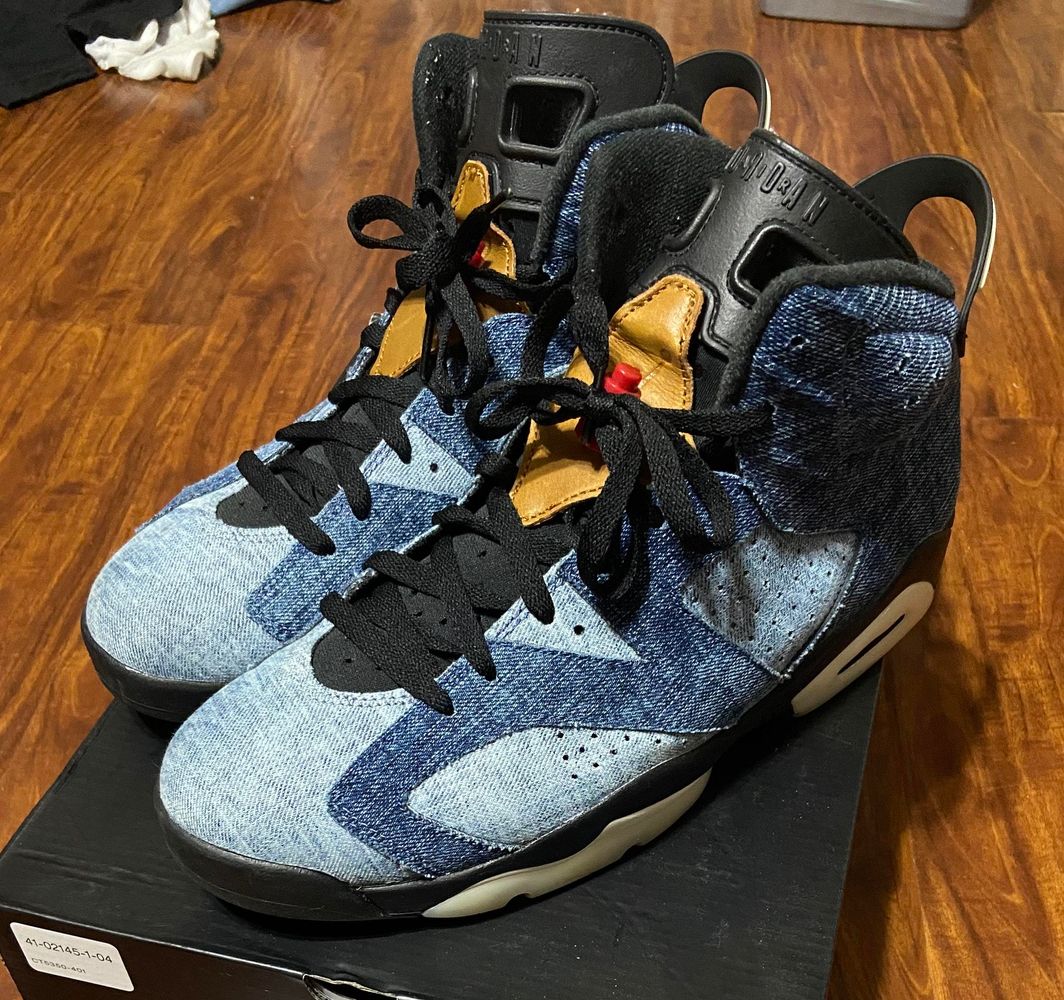 denim jordans