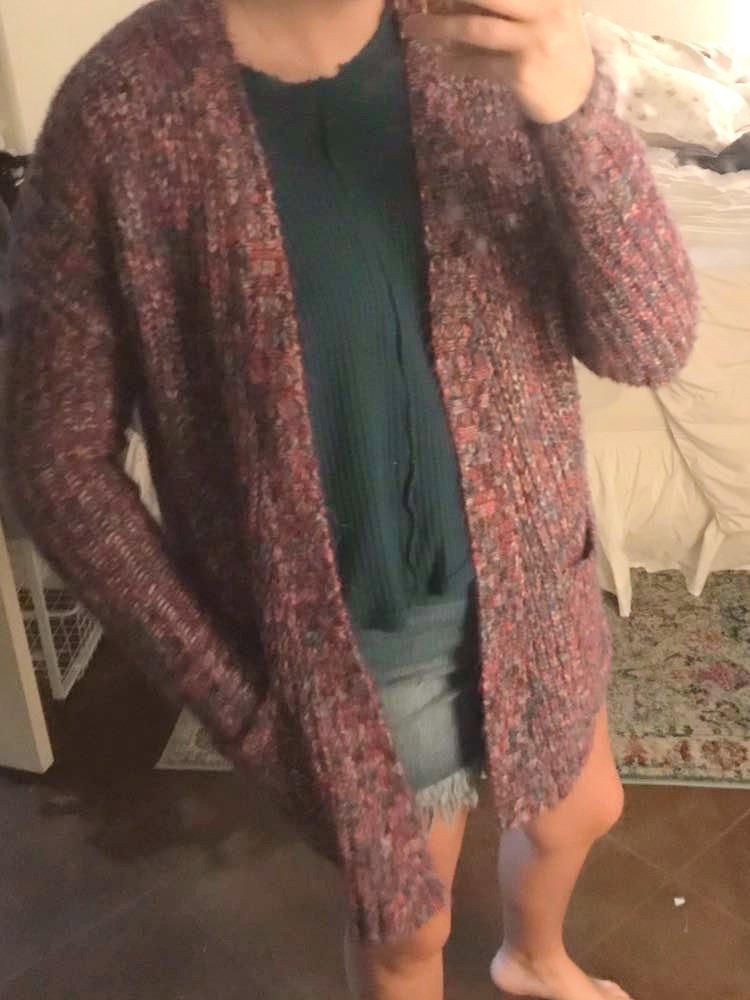 target oversized cardigan