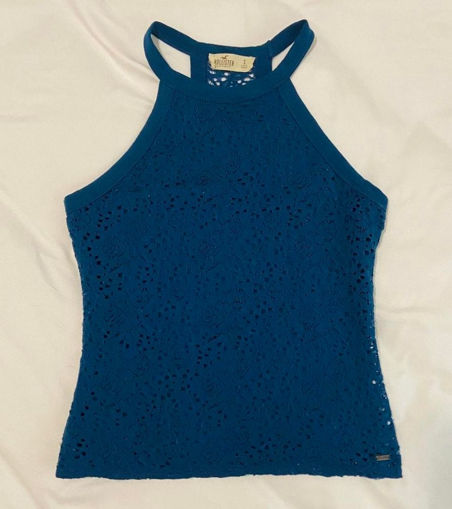 hollister halter neck top