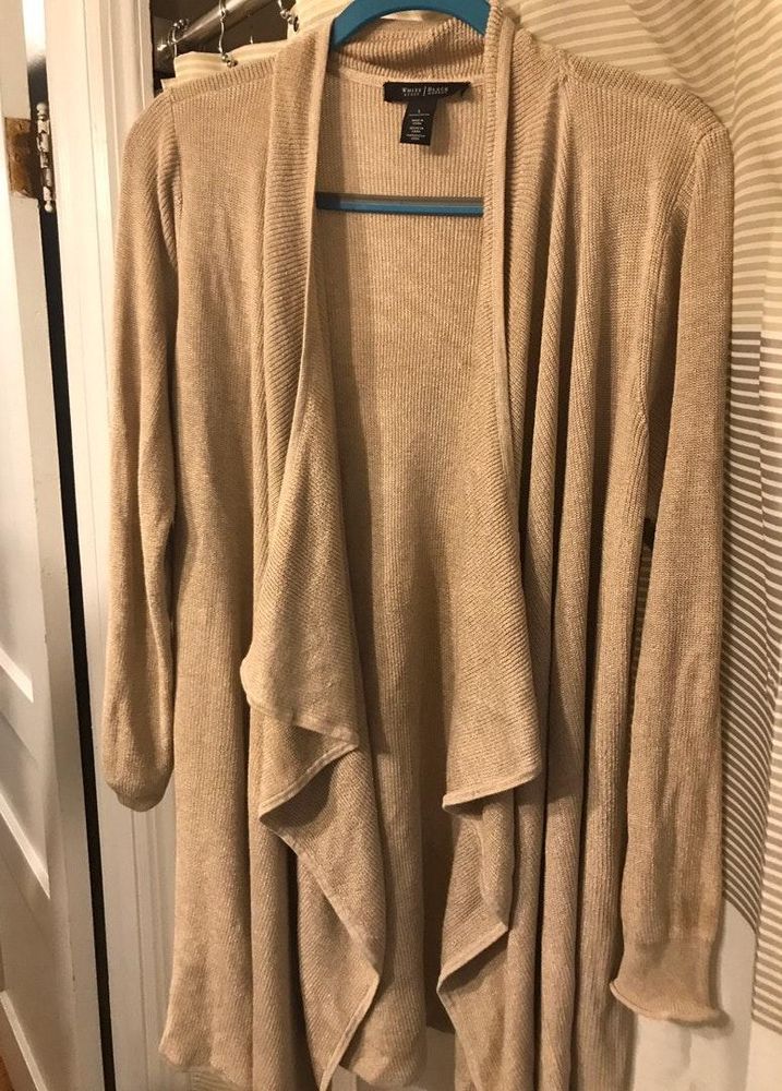 white house black market long cardigan