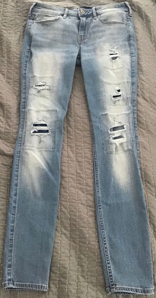 hollister extreme skinny jeans