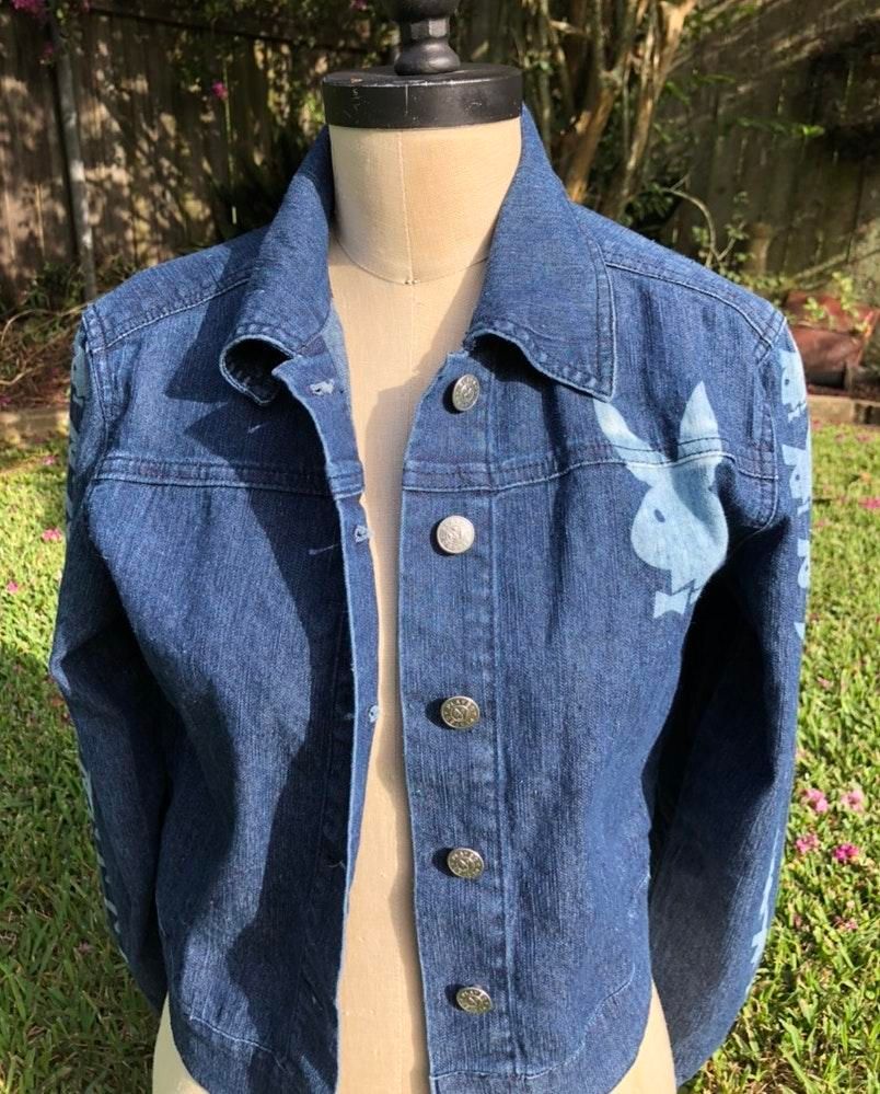 playboy jean jacket