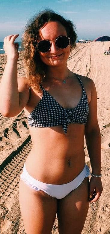 target gingham swimsuit