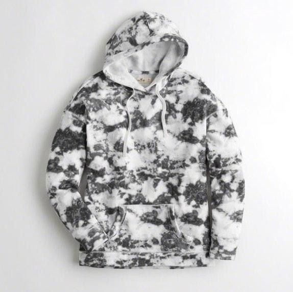 tie dye hoodie hollister