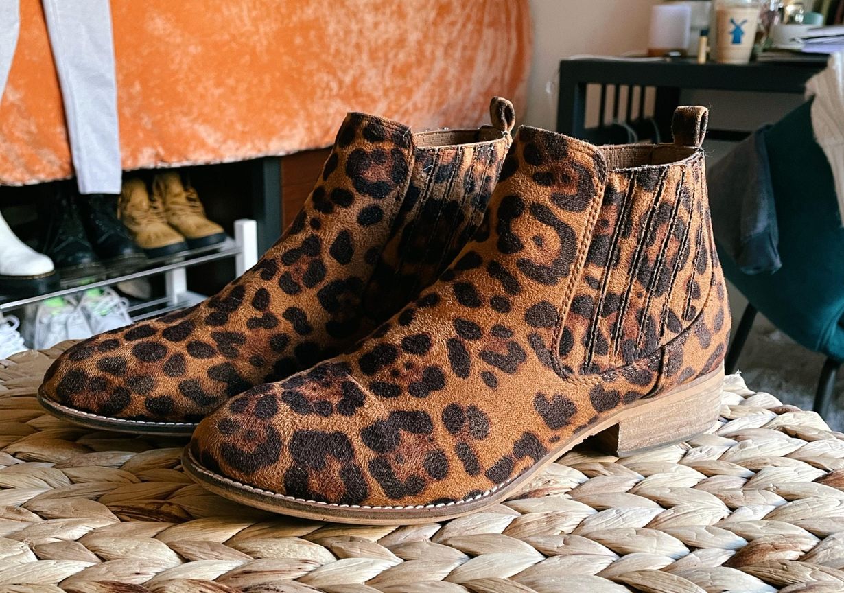 Target cheetah booties Clearance