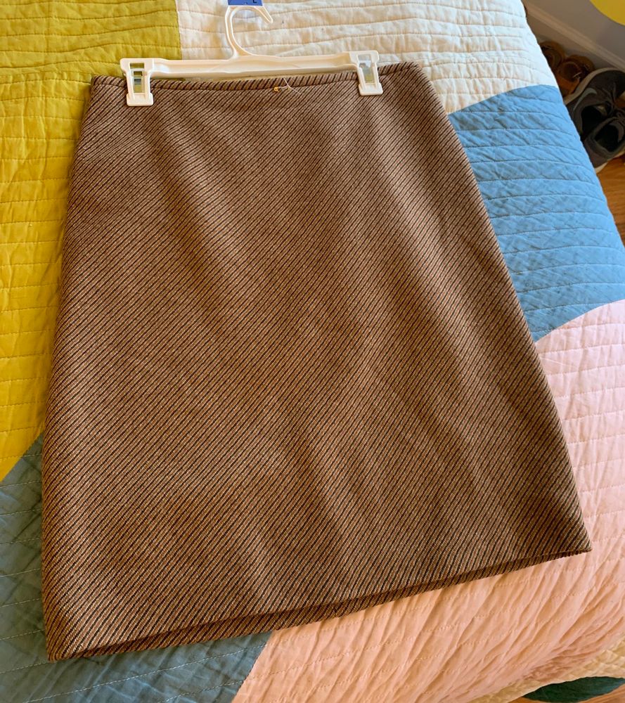 french connection wool skirt