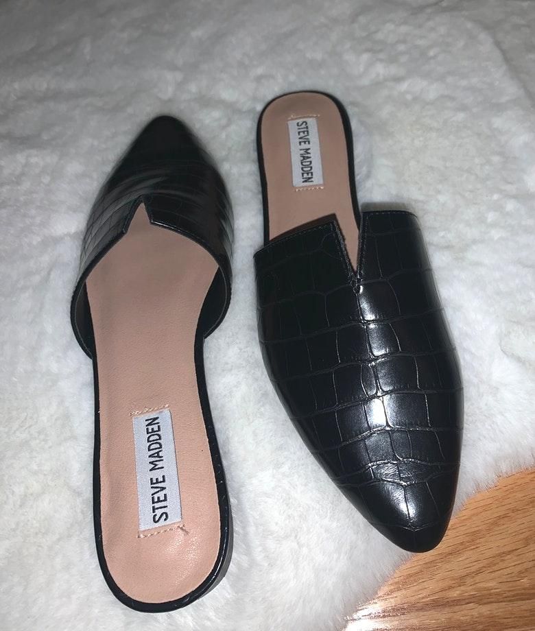 steve madden ally slip on mule