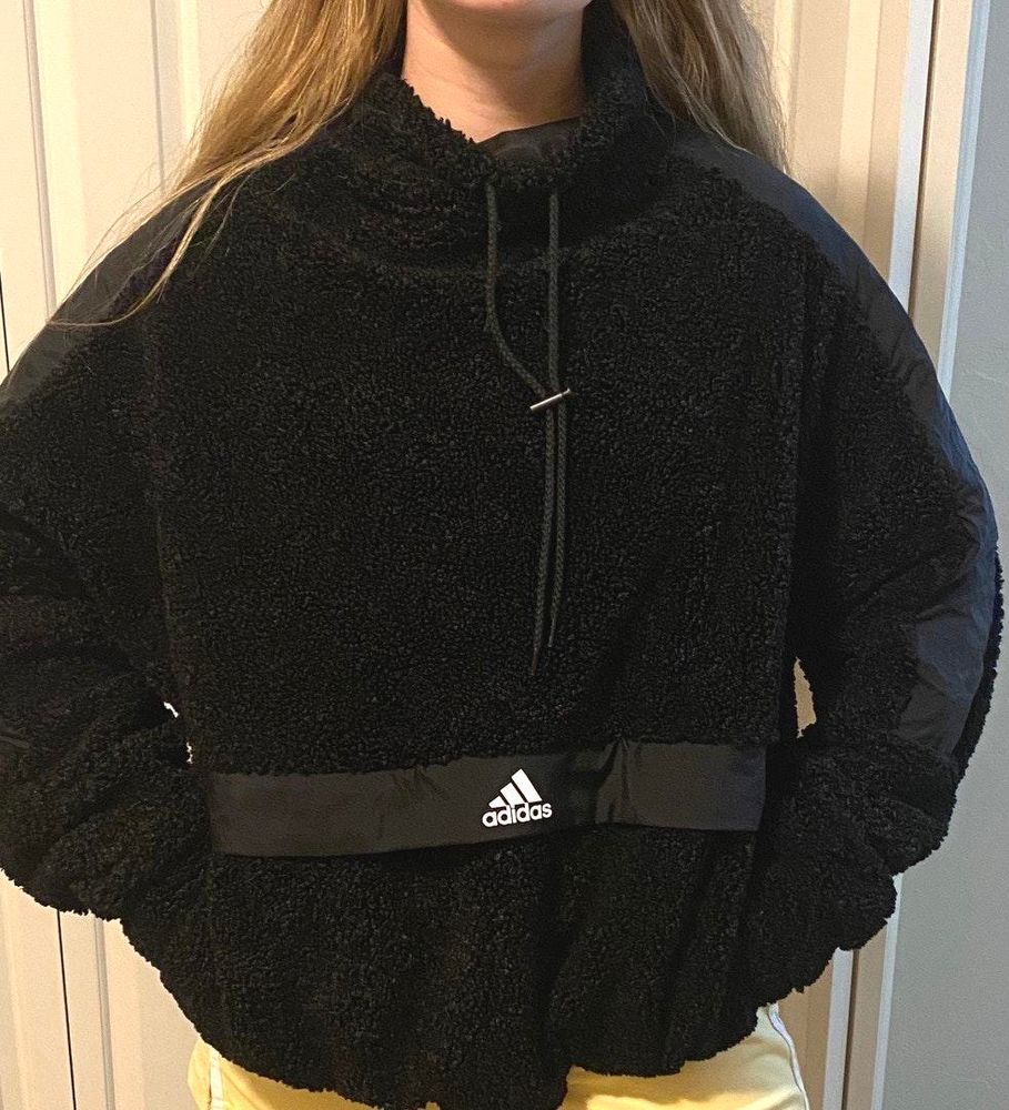 adidas cowl neck hoodie