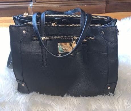 Bebe Black Tote Bag Curtsy Bebe Black Tote Bag Curtsy