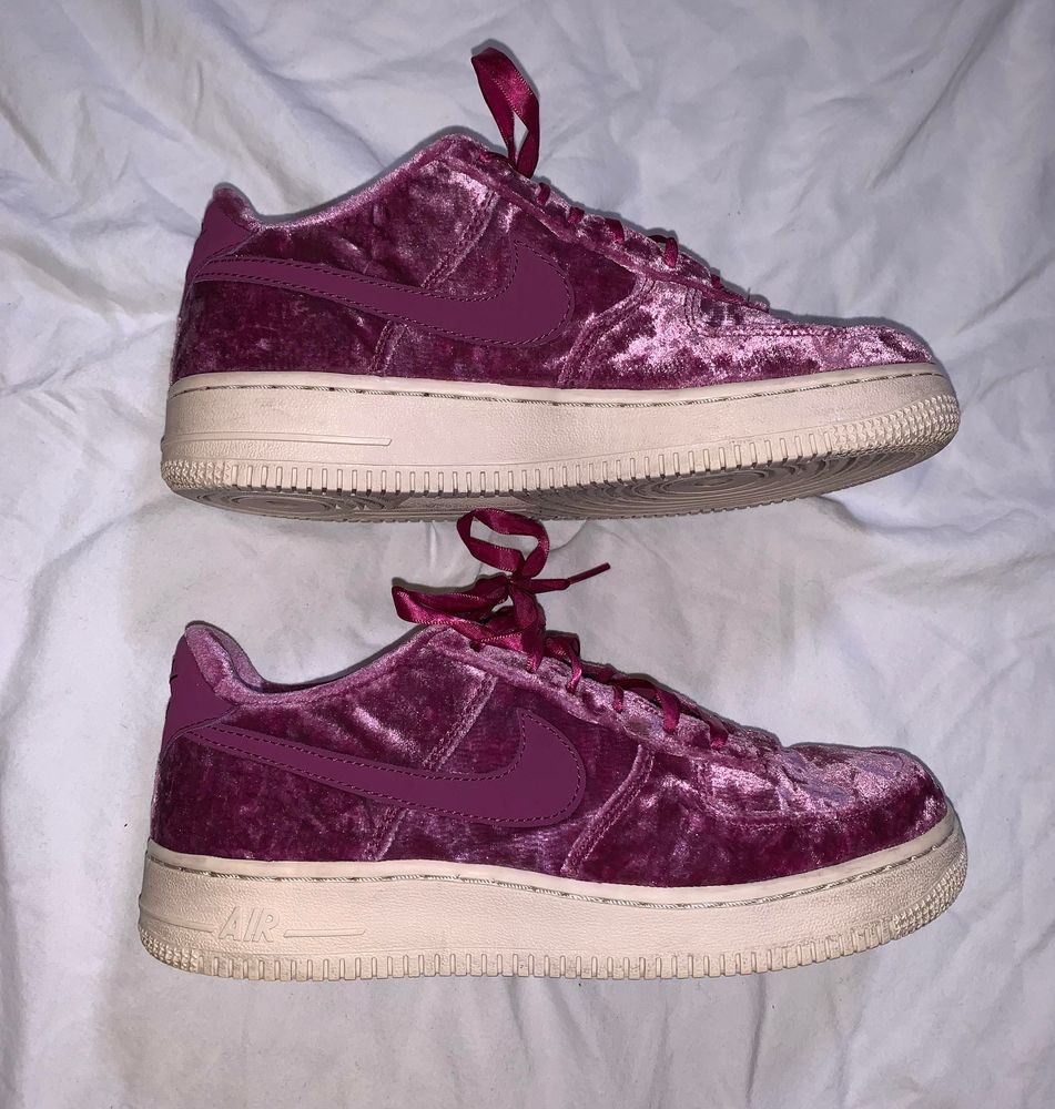 red velvet air force 1