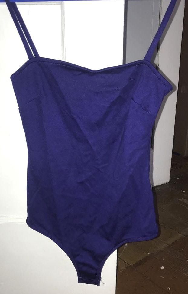 cobalt blue bodysuit