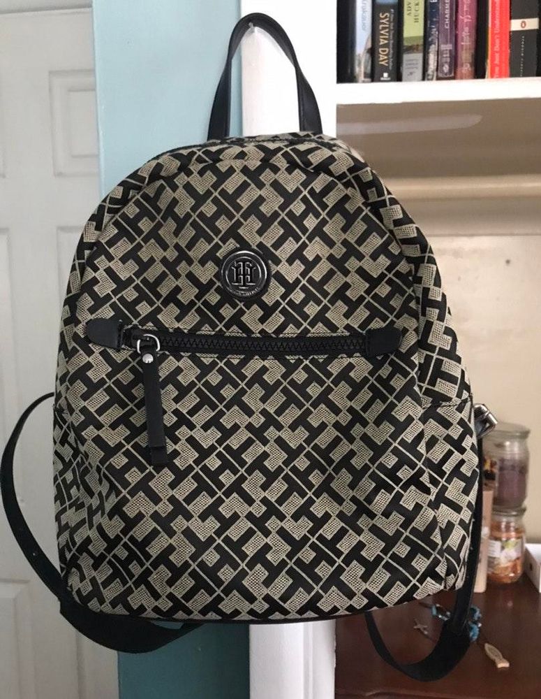 tommy hilfiger backpack tan