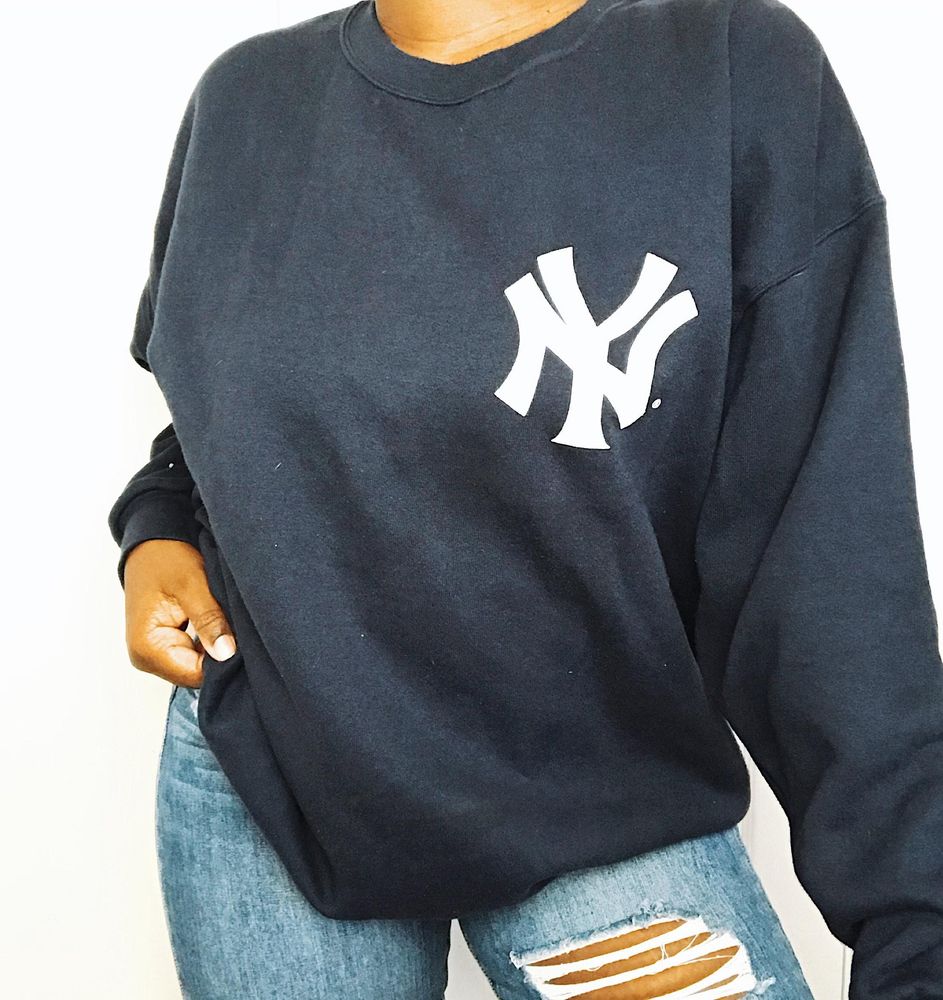 ny yankees crewneck sweatshirt