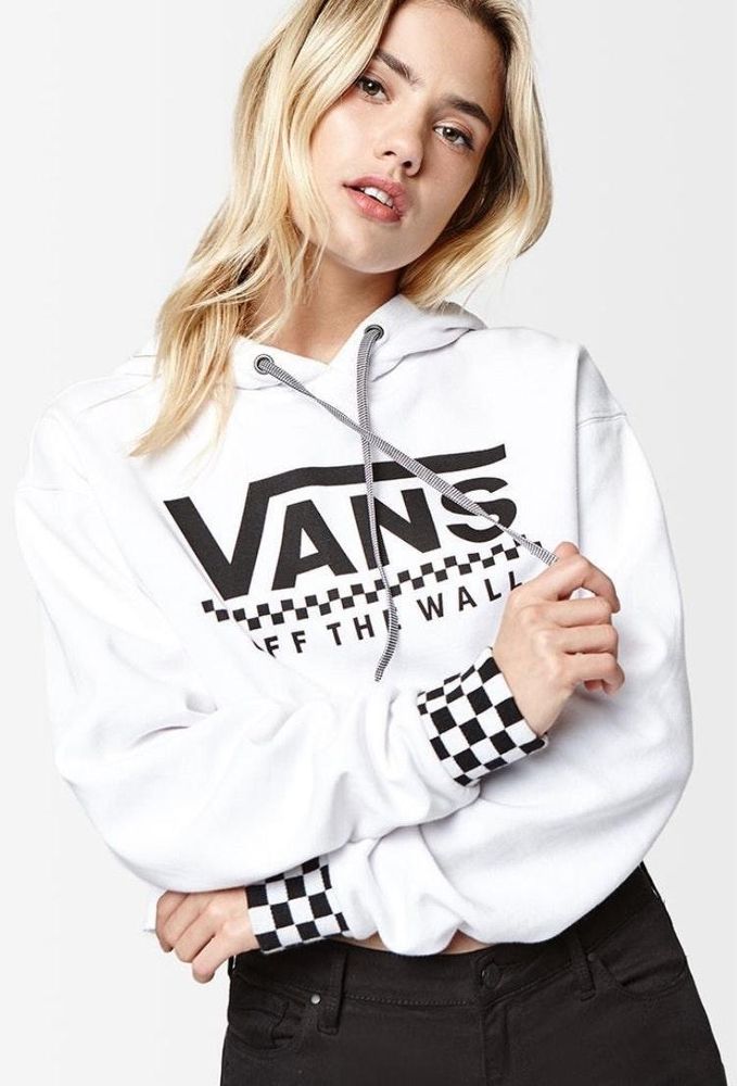 vans sweater checkered
