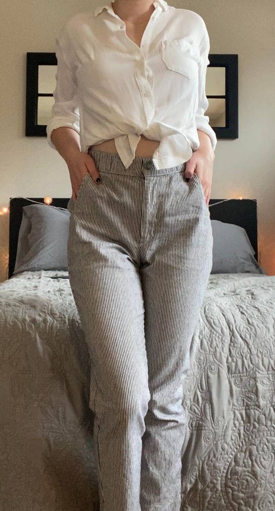 hollister linen pants