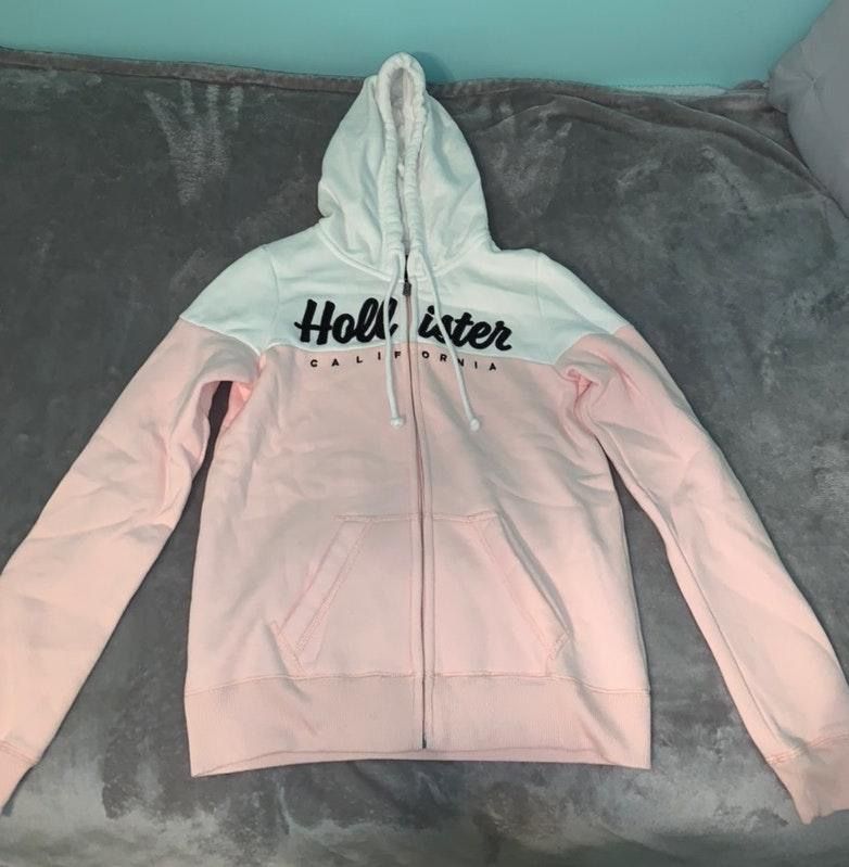 hollister zip up hoodie womens