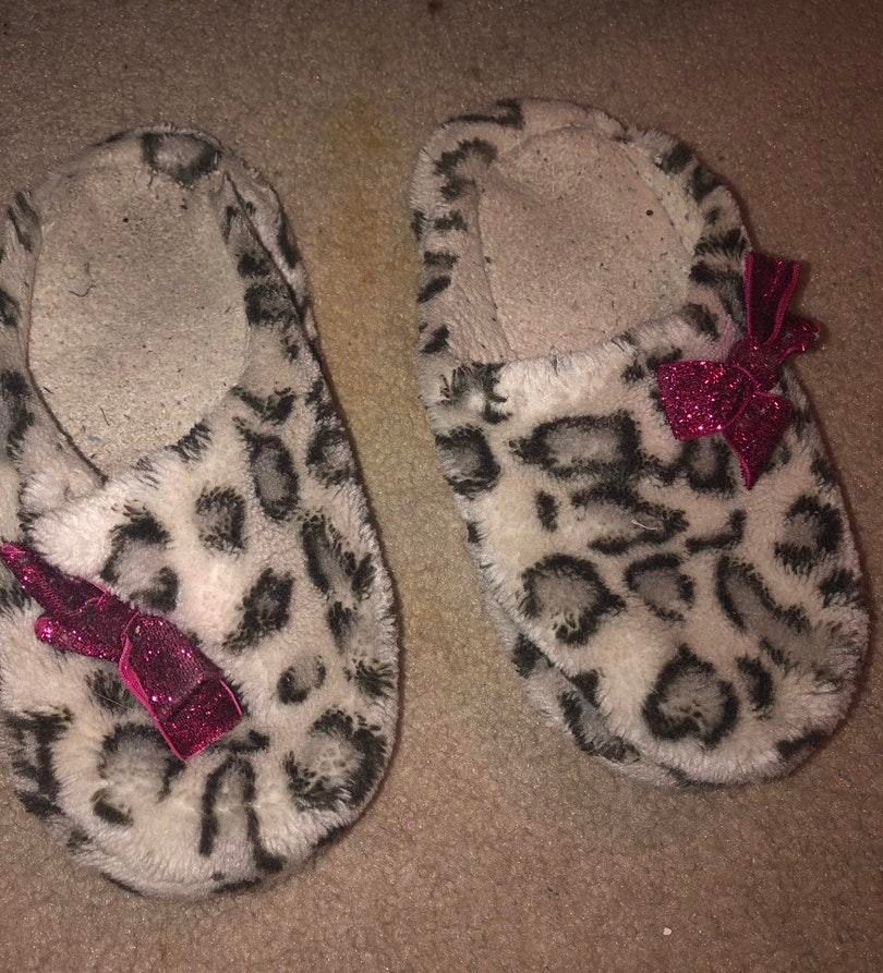 animal print slippers