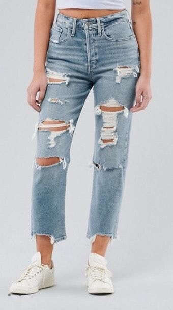 hollister straight jeans