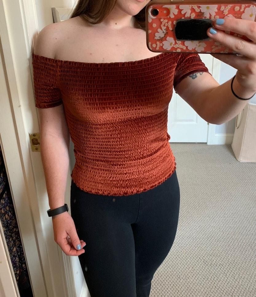 forever 21 off the shoulder