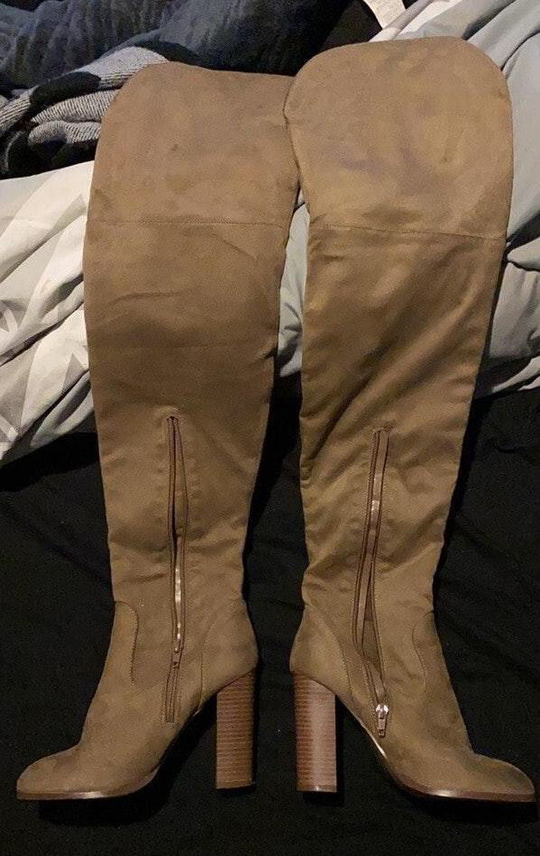 thigh high boots size 7