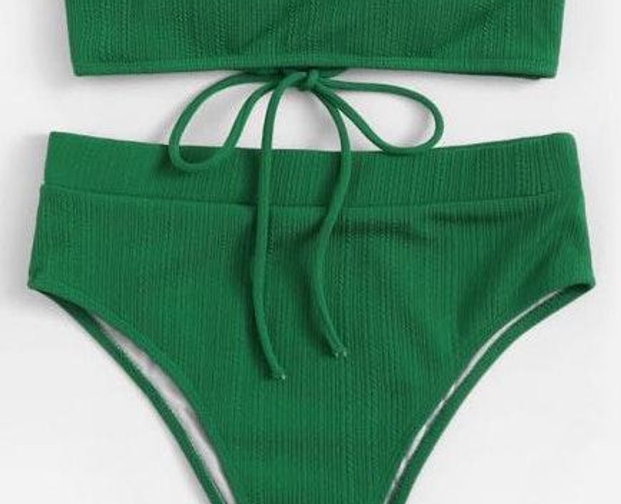 shein green bikini