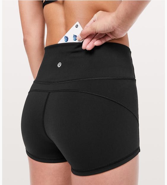 lululemon spandex shorts