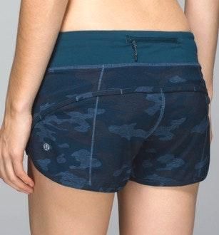 camo lulu shorts