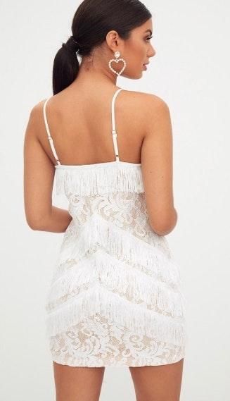 Plt White Tassel Dress 2025 - Main Image