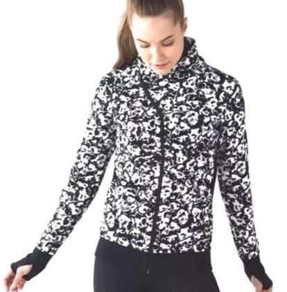 lululemon white zip up jacket