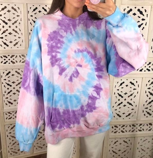 Hanes tie dye hoodie Clearance