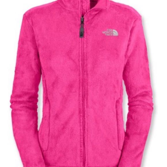 hot pink osito north face jacket