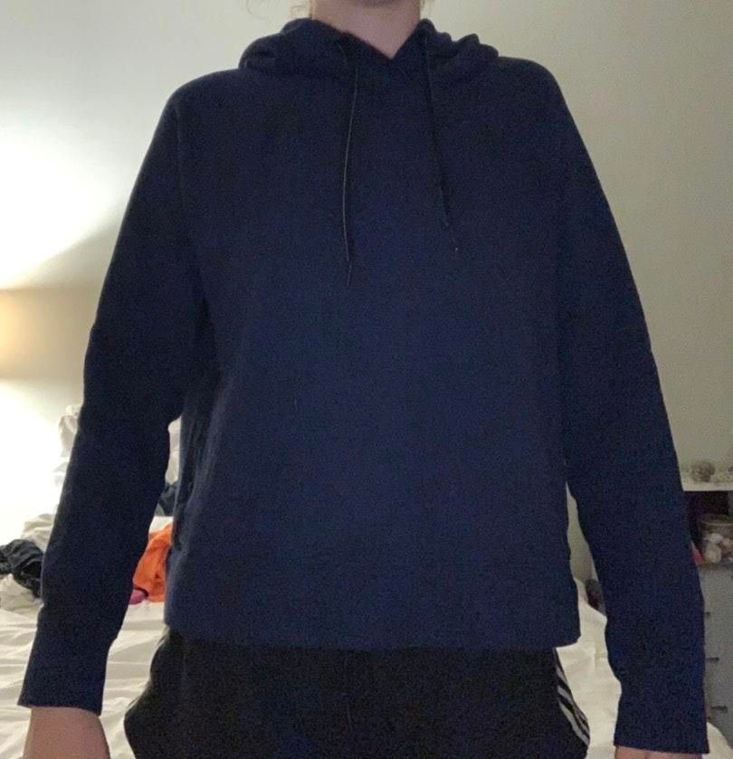 navy blue calvin klein hoodie