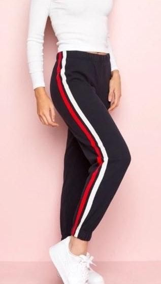 brandy melville navy blue sweatpants