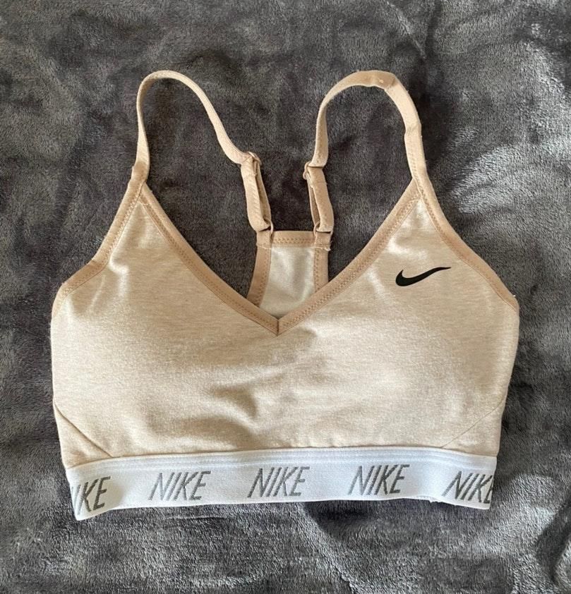 nike khaki sports bra