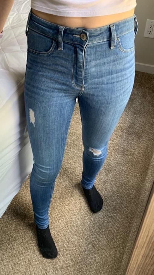 hollister legging jeans