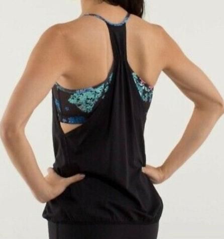 sports bra attached to tank