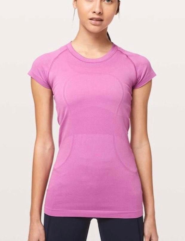 pink lululemon shirt