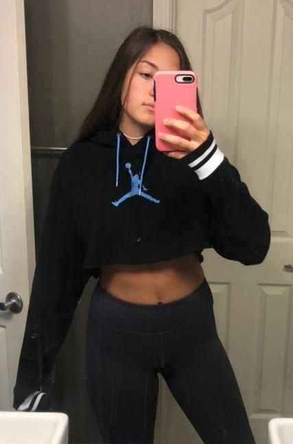 jordan cropped hoodie