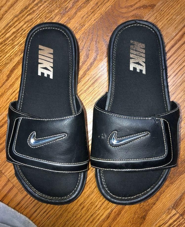 memory foam slides nike