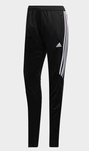 adidas track pants half stripe