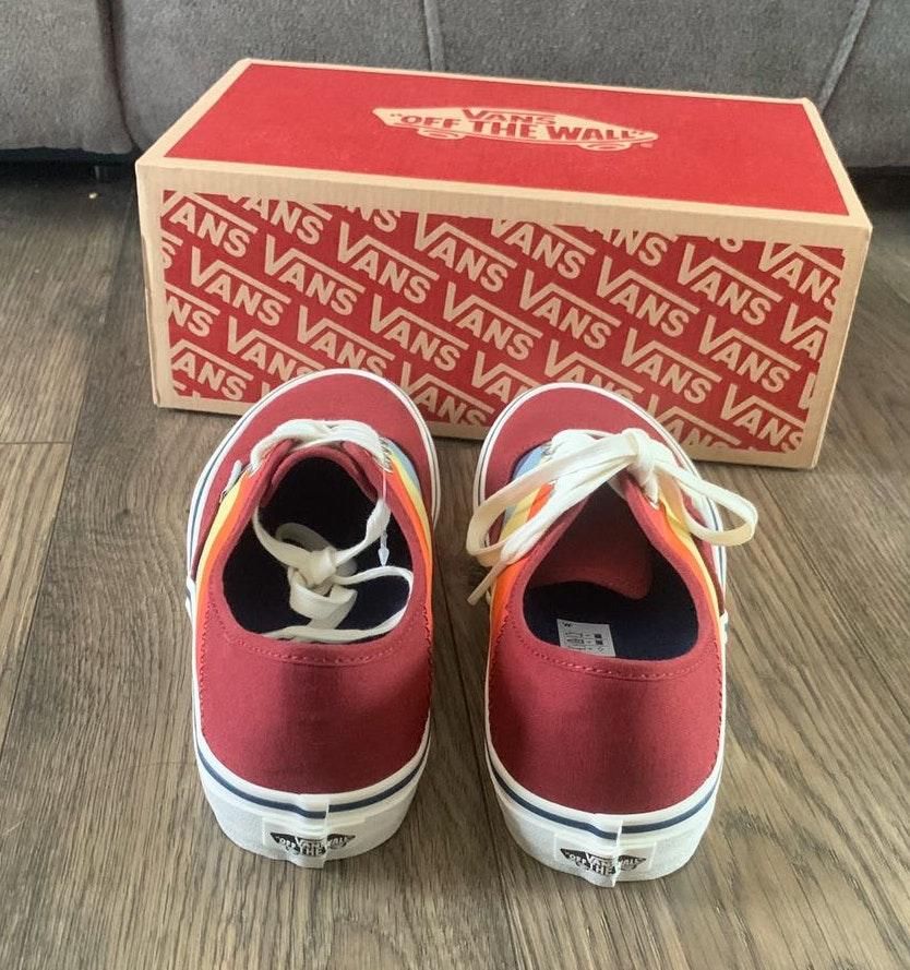 vans rad rainbow authentic sf