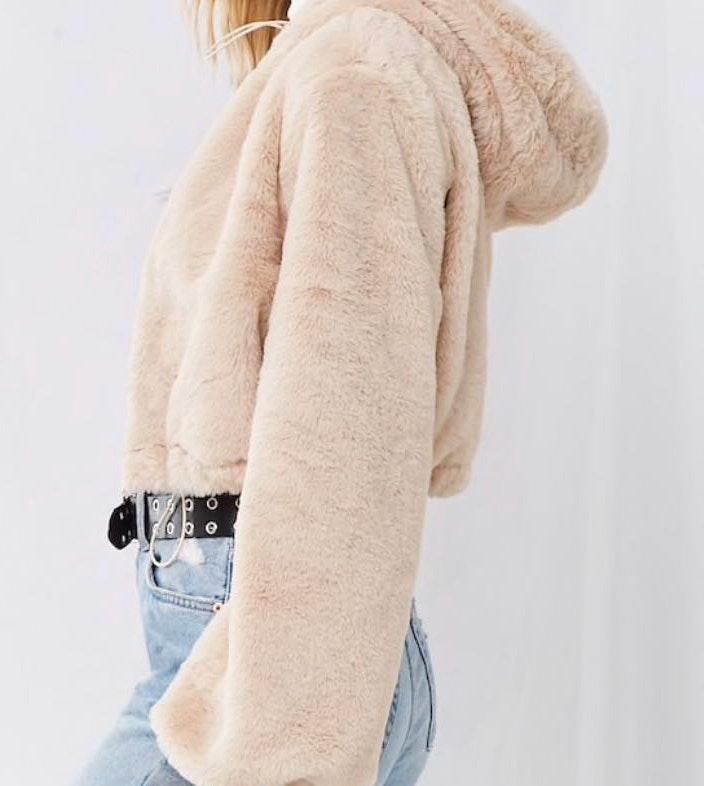 forever 21 fluffy jacket