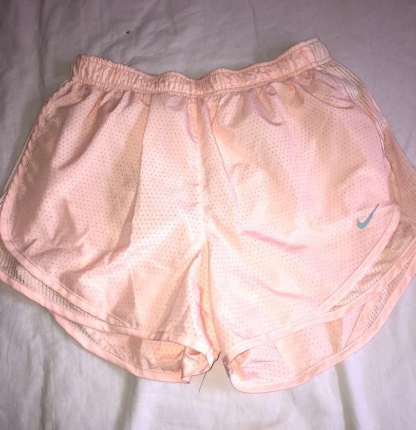 light pink nike shorts