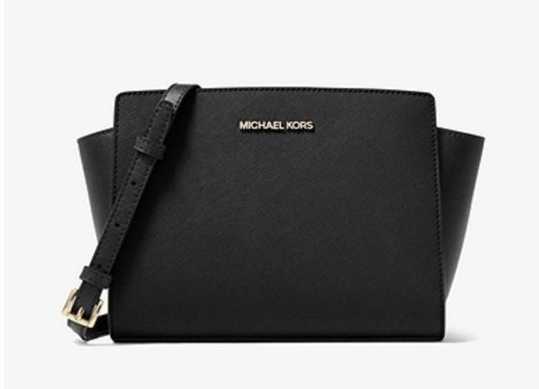 michael kors black crossbody purses